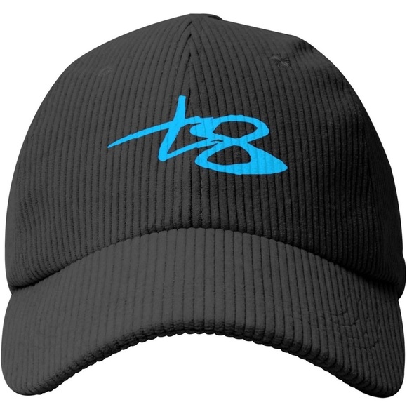 Brand New! T8 TATE MCRAE Tour Black Cap with Blue Logo - Picture 1 of 4